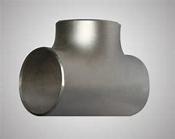 Buttweld Elbow Pipe Fitting Gas Fittings Black Butt Welding Seamless Stainless Steel Equal Diameter Tee
