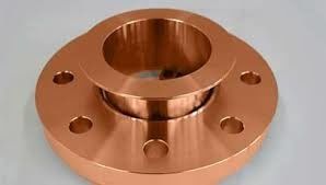 Lap Joint Flange Copper Nickel Alloy UNS C70600 CUNI Stub end 2" 300# ANSI A105 flange