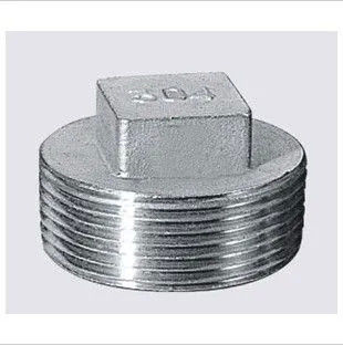 TOBO stainless steel carbon steel bsp thread fittings captive seal hollow hex male pipe plug