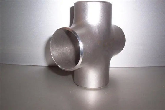 TOBO Professional Customized Stainless Steel Equal Diameter Stamping Butt Welded Cross Pipe Fittings