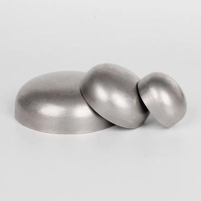 China hot Stainless Steel Pressed Threaded End Cap Tube Pipe Cover End Caps Round