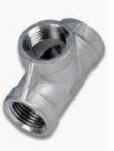 Customizable Stainless Steel Tee for Industry Tailored to Your Needs