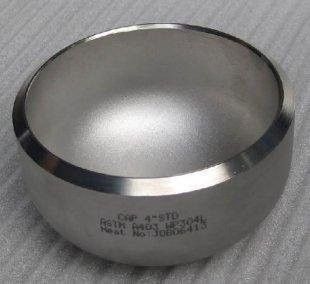 China Hot Stainless Steel Pipe End Caps Butt Weld Fitting 8' 'SCH10 Round Seamless A403 Grade WP 347
