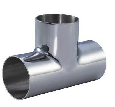 China Hot Food Grade Sanitary SS316 Tee Pipa Stainless Steel Fitting