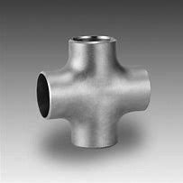 304/316L Stainless Steel Cross, Sch40 Butt-Weld Fitting Equal Tee Type untuk sistem pipa