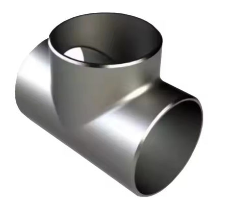 carbon steel equal tee DN 500mm Butt Welding Fittings ASTM A234 WPB  ASTM A403