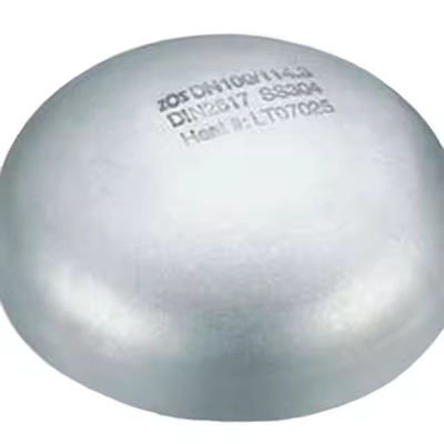 SCH 40 BW 316L Stainless Steel Polished Pipe Cap