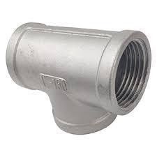 Professional Stainless Steel Tee for Pipe Lines Connect Grade 304 316 Classic Silver Customized Support