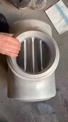 Butt Weld Fittings ANSI B16.9 API 5L BW " X 8" 10.5mm Wall THK BE Equal Barred Tee