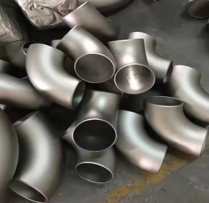 Polished stainless steel bend elbow untuk ketahanan korosi di lingkungan industri