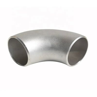 Fitting Pipa Las Pantat Siku Radius Panjang Seamless 304/316SS 90° ASME B16.9