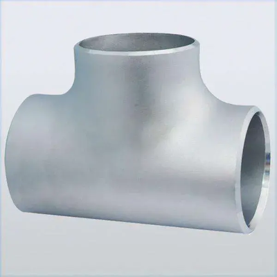ASTM A403 316L Seamless Stainless Tee, ASME B16.9 Equal Butt-Weld Fitting untuk Minyak/Gas