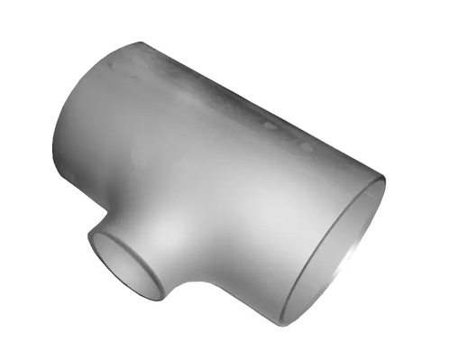 ASME B16.9 Stainless Steel Barred Tee SCH80 Butt Weld Fittings yang tahan korosi