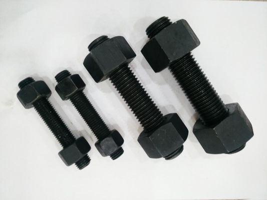 Carbon/Alloy/Stainless Steel Material Stud Bolt And Nut Grade ASTM A193 B7/ A194 2h Fastener