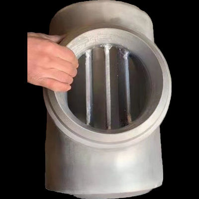 1.4435 / 725LN / 310MoLN Barred Equal TEE  Barred Tee 8" X 8" SCH80 Butt Weld Fittings ANSI B16.9